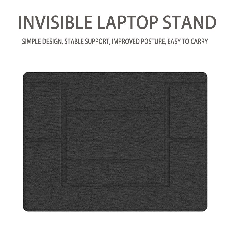 Soporte Invisible para portátil, soporte ajustable plegable, almohadilla portátil para tableta, soporte para iPad, MacBook, Mac Book, Samsung Compute