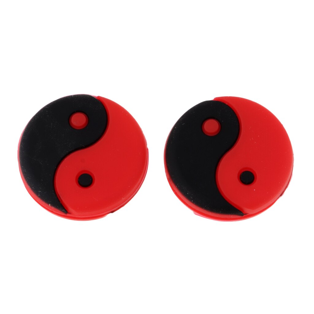 Sunnimix 2 Pieces Tai Chi Tennis Racquet Shock Absorber Shockproof Vibration Dampeners Damper