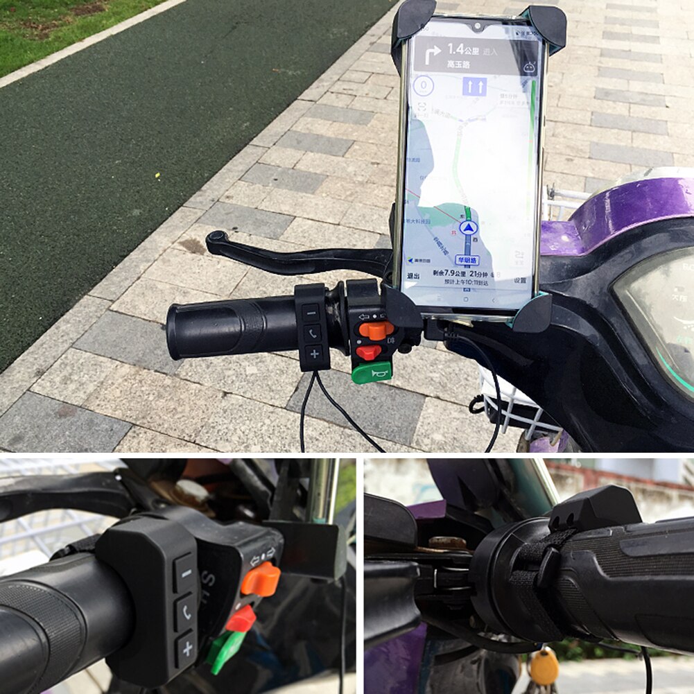 QY8 Motorcycle Helmet Headset 3.5mm Wired Earphones Headphones with Microphone for Motorbike Helmet Intercom Interphone MGO3