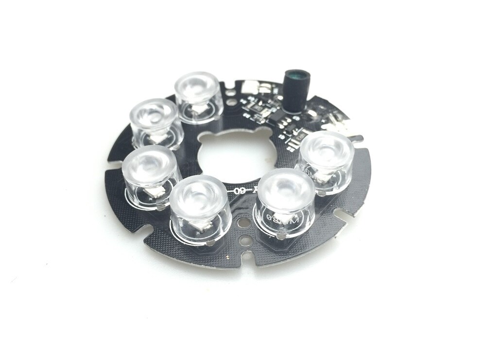 CCTV Nano-Infrared 6Array FY-60-6 IR LED Board For IR cameras Night Vision Outside Diameter 60mm Inside Diameter 17mm