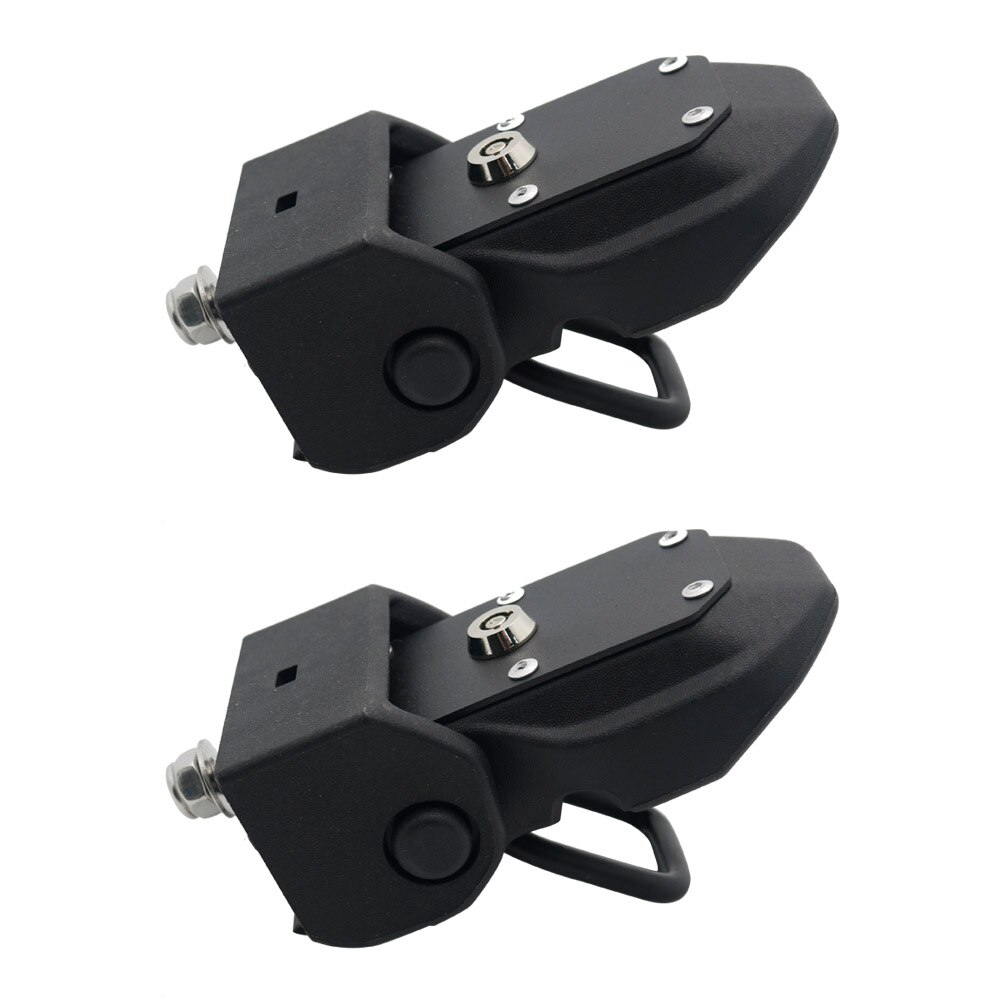 For Jeep Wrangler Accessories Black Anti-Theft Hood Lock Assembly Locking Hood Catch Latches For Jeep Wrangler JL