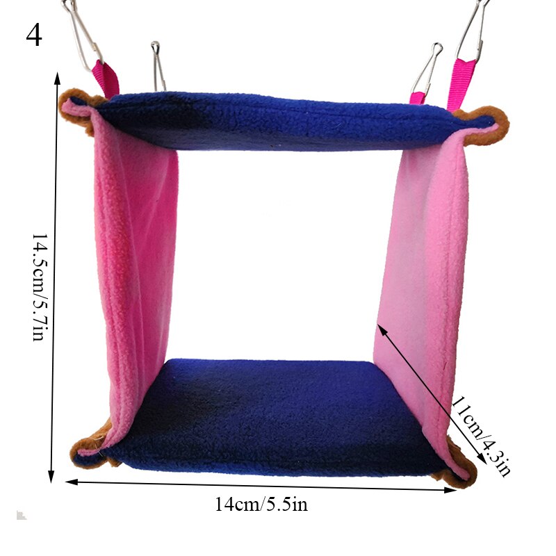 2022 Voorjaar Papegaai Hangmat Mode Huisdier Vogel Papegaai Kooien Warm Hangmat Hut Tent Bed Opknoping Cave Voor Slapen En uitkomen: 4