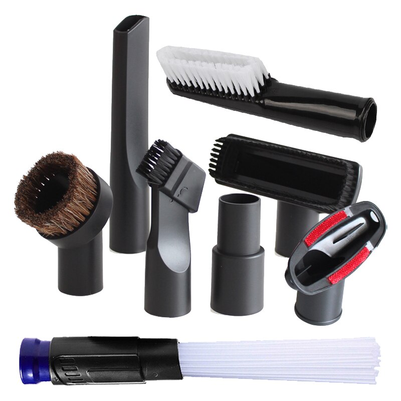 Universal Vacuum Nozzle Suction Brush Head for 32mm 35mm 1 1/4in 1 3/8in Vacuum Cleaner Accessories Crevice Tool for Bed Sofa: HXL2138