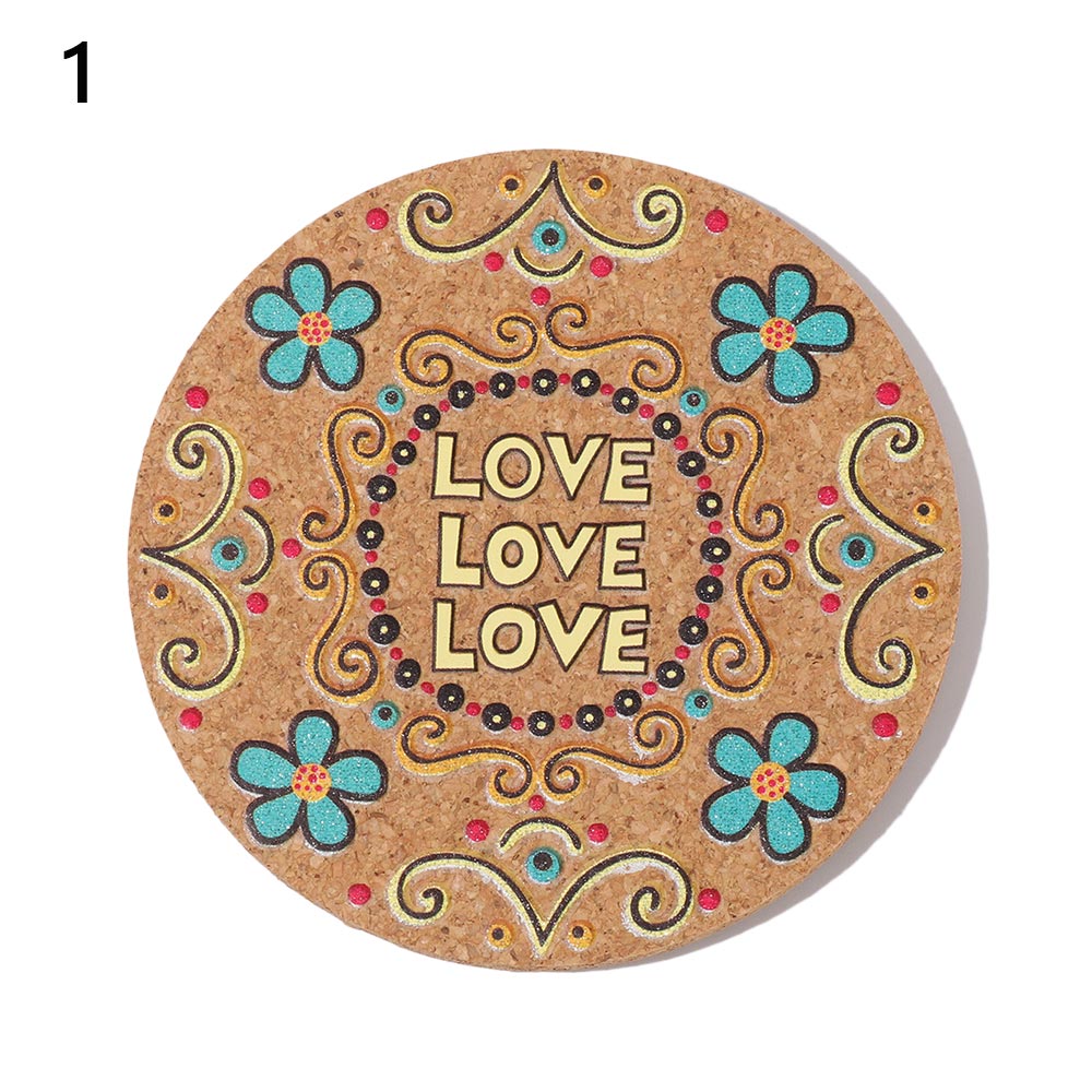 Natural Rattan Coasters Round Kitchen Table Mats Bowl Mats Cup Mats Padding Mat Insulation Pad Handmade Placemats DIY Crafts: 10cm-01