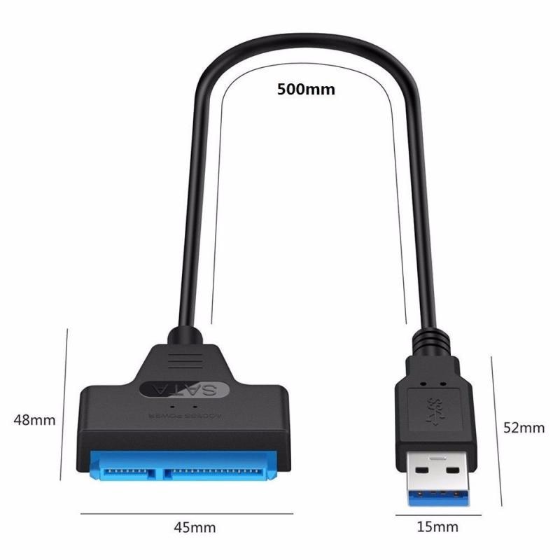 USB 3,0 SATA 3 Kabel Sata zu USB Adapter Bis zu 6 Gbps Unterstützung 2,5 zoll Externe SSD HDD fest Stock 22 Stift Sata III Konverter