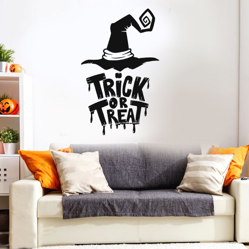 Halloween Verwijderbare Pvc Magics 3D Plafond Vloer Sticker, De Art Dreamscape Home Decor Muurschilderingen Behang