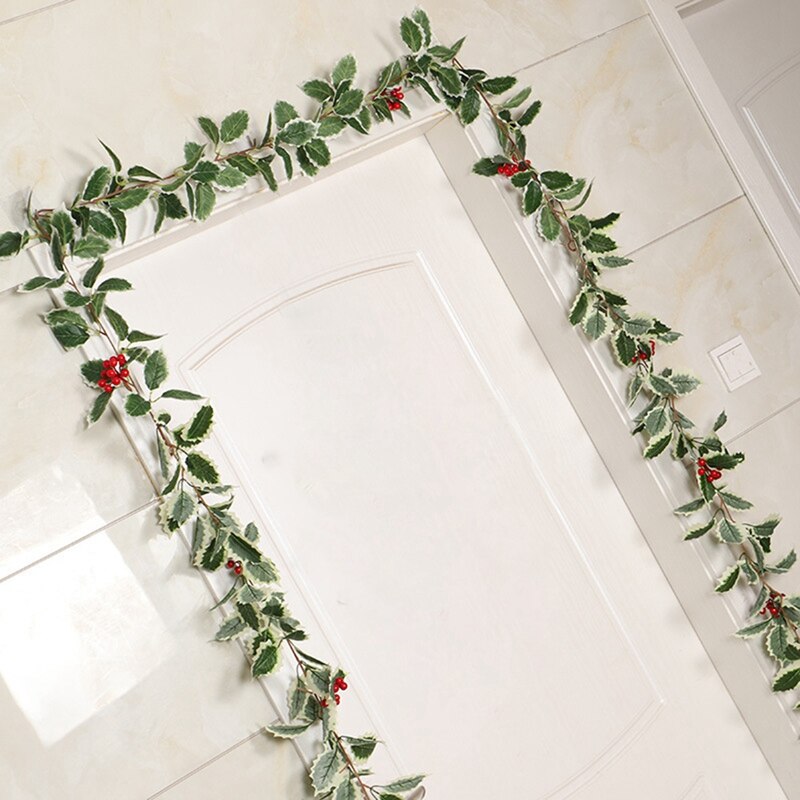 Sztuczny kwiat girlanda girlanda hustawka ratanowa z zielonymi liśćmi bluszczu na wesele ogród strona główna Wisteria