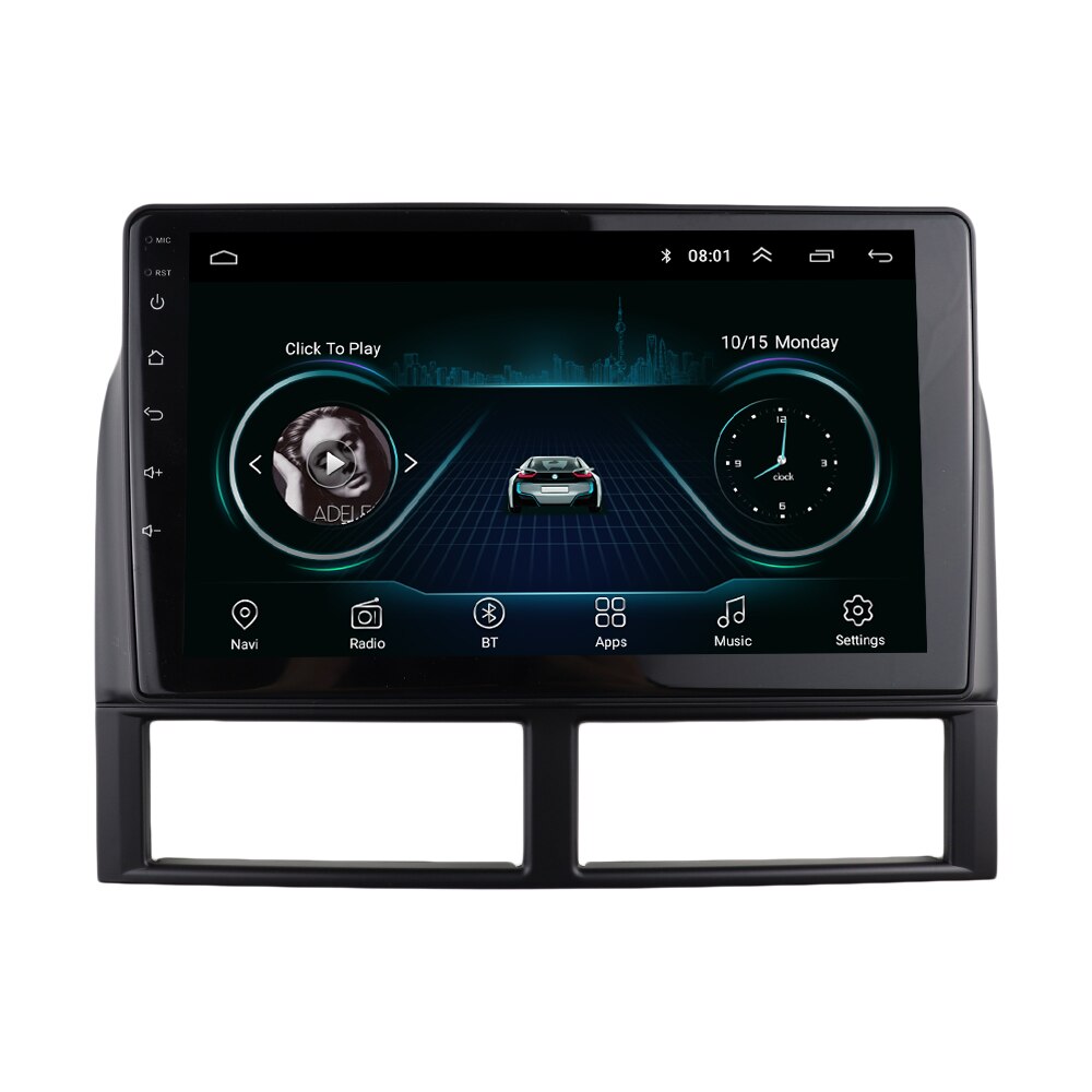 Radio Fascia for JEEP Grand Cherokee (WJ) 1998-2004 9 INCH Dash Mount Kit GPS Navigation Frame Installation Android Cover