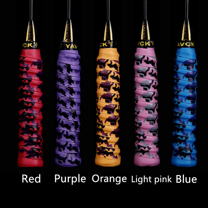 110*2.5cm Printed Battledore Sweat-absorbent Band Fishing Rod Wrap for Outdoor Skipping