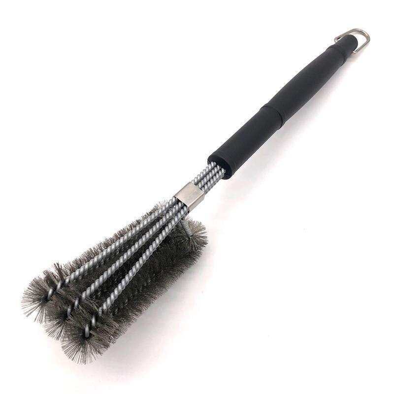 Stainless Steel Wire Brush Grill Cleaning Steel Brush Grill Brush