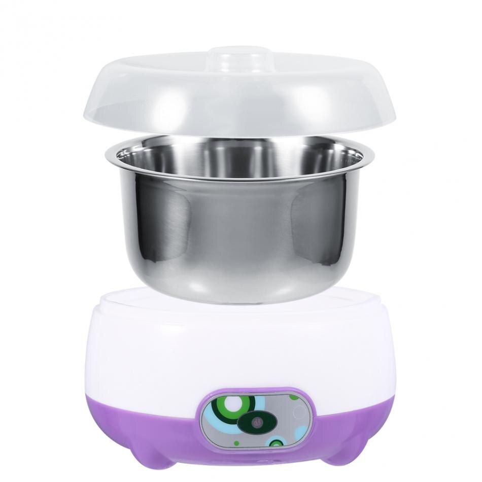 1L Electric Yogurt Maker Multifunction Automatic Plastic Cover Stainless Steel Liner Yogurt Maker Mini Automatic Yogurt Machine