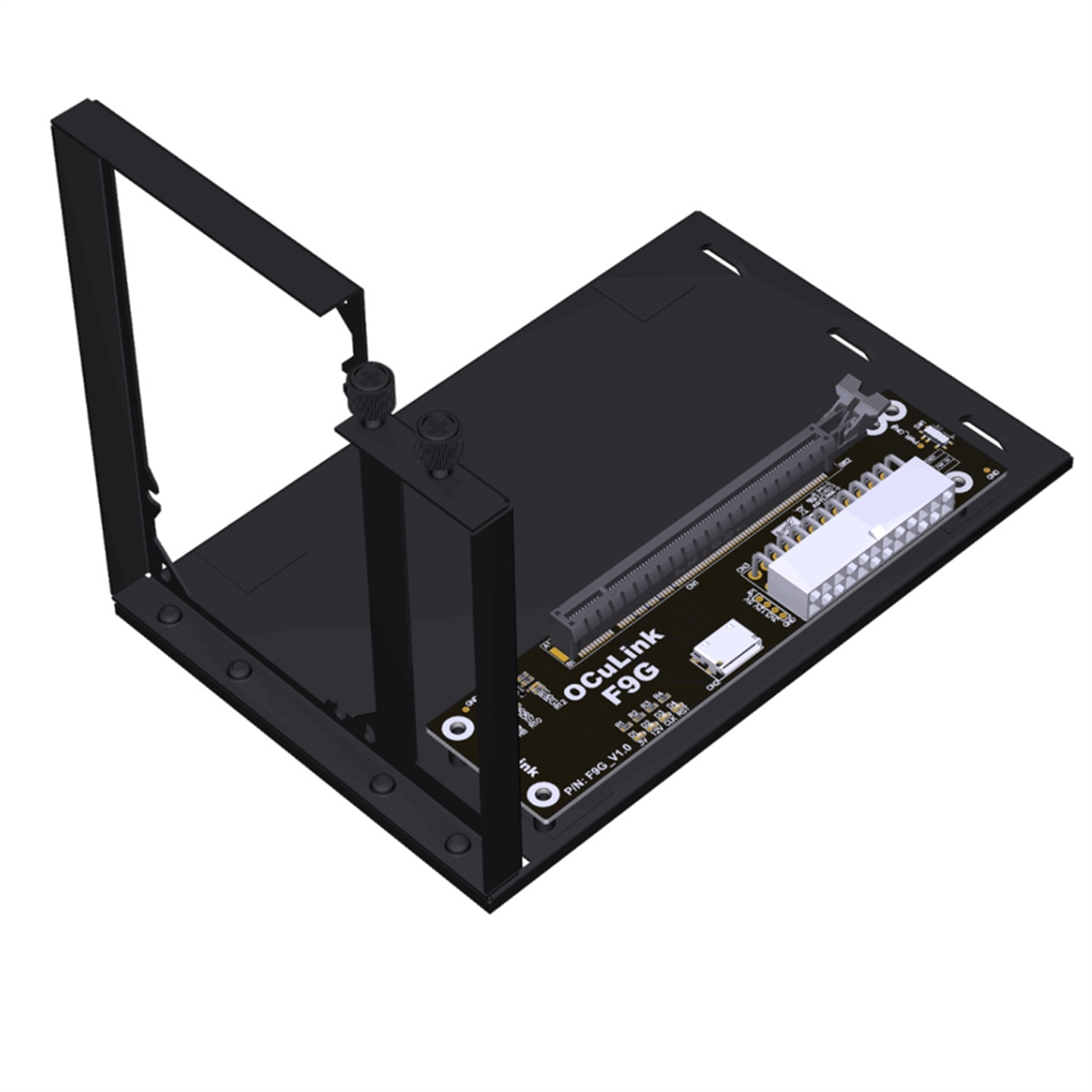 AA84 F9G-BK7 EGPU OCuLink GPU Dock PCIe4.0 X4 Notebook Laptop to External Video Graphics Card M.2 OcuLink to PCIE X16 Adapter