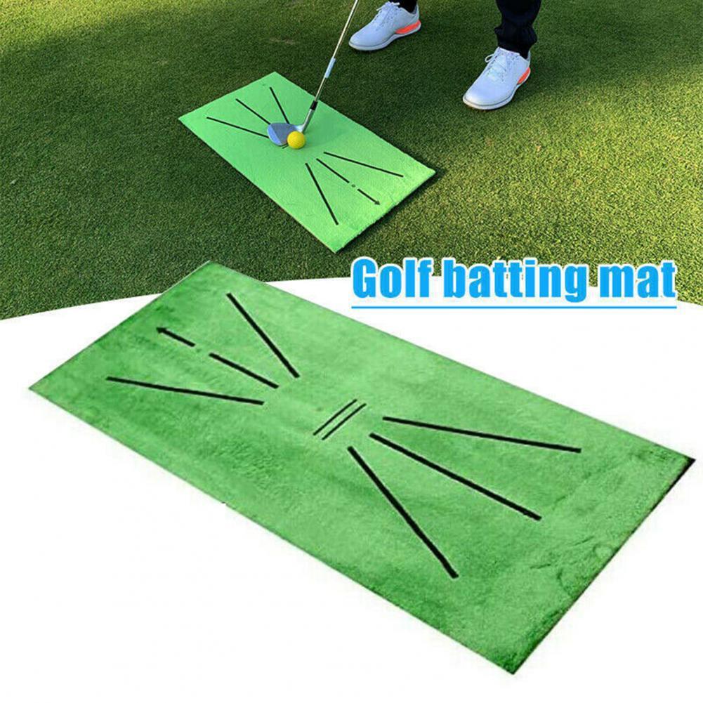 Colchoneta de entrenamiento de Golf, miniestera de entrenamiento con detección de bateo, juego de ayuda de práctica de Golf, para la oficina en casa, uso al aire libre