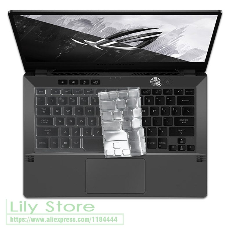 Voor Asus Rog Zephyrus G14 GA401 GA401ii GA401iv GA401iu 14 Inch Gaming Notebook Hoge Clear Tpu Toetsenbord Cover Skin Protector: Default Title