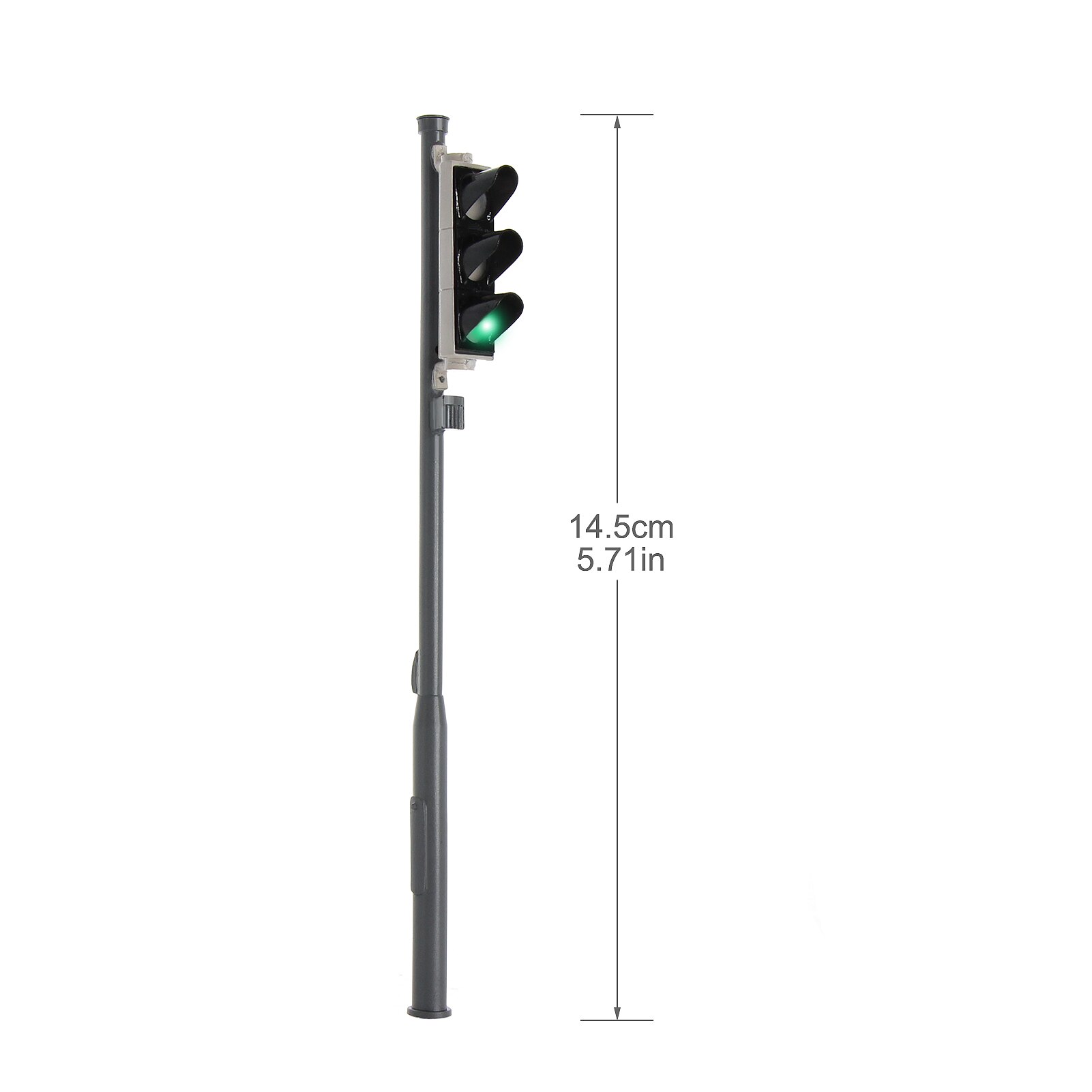 4pcs G Scale Model Traffic Signals Red/Yellow/Green 1:25 Block Signal 14.5cm Traffic Light JTD259RYG