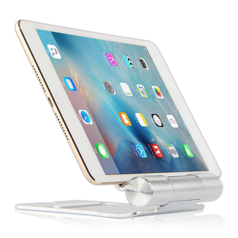 Tableta soporte de Metal stent para ipad 10,5 Pro 9,7 pulgadas 12,9 ipad 9,7 aire 2 soporte de visualización en escritorio en caso de aluminio