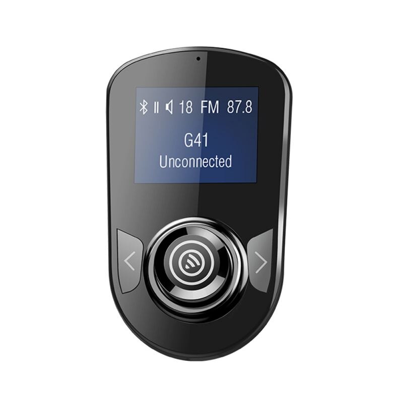 1 Stuks 1.77 Inch Bluetooth Fm-zender Radio Zender Handsfree Car Kit Car Audio Adapter MP3 Speler Autolader Auto audio