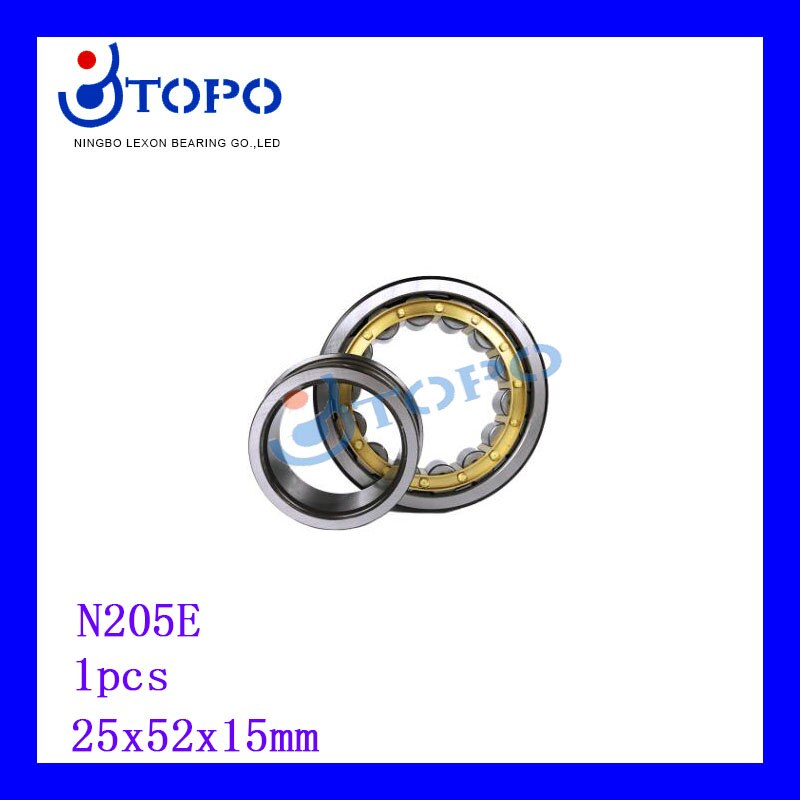 25*52*15 Cylinder roller bearing N205E