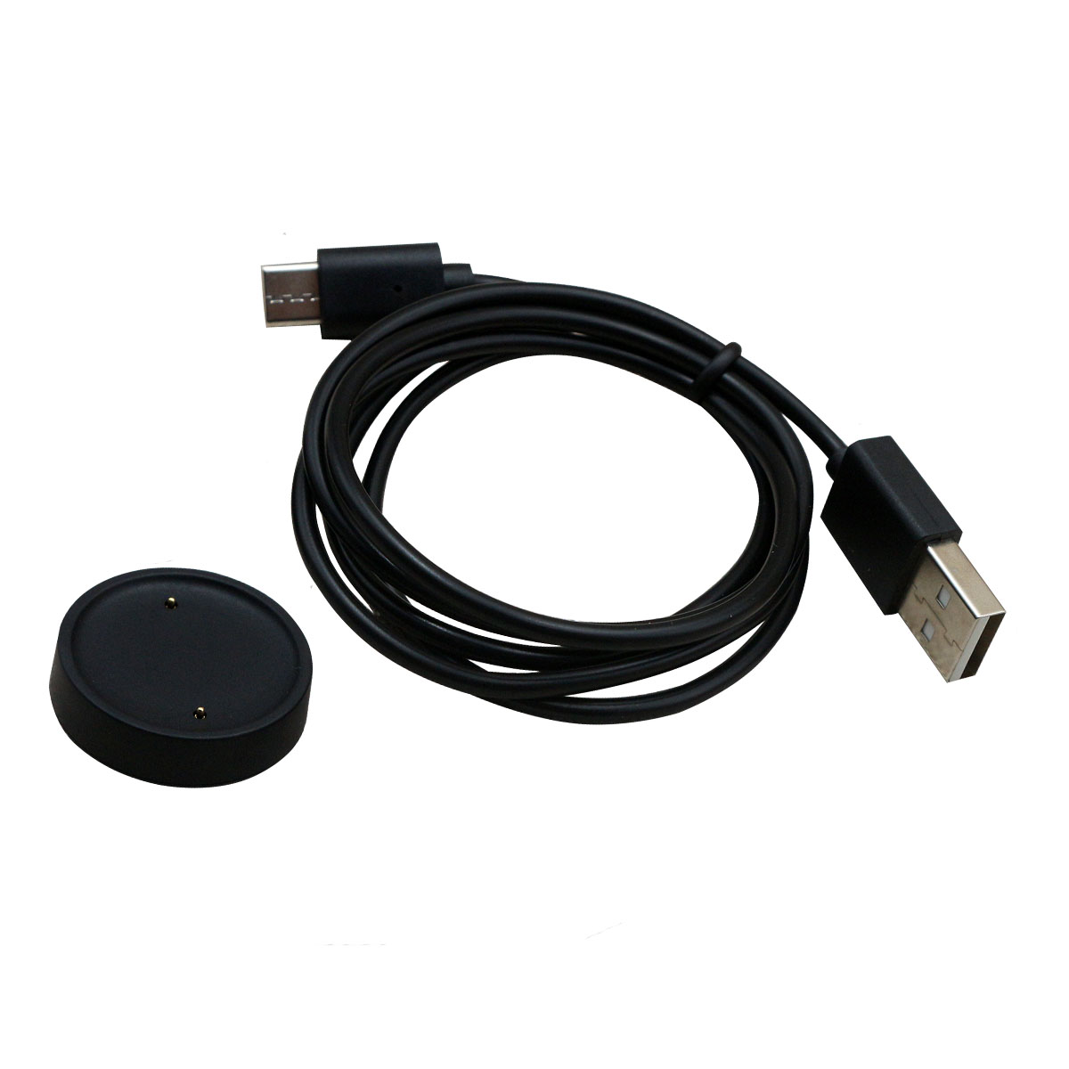 Cargador de reloj para Amazfit Active 2, Cable de carga, base de 3,3 pies, Cable USB C de repuesto, estación de soporte de carga tipo C para reloj inteligente