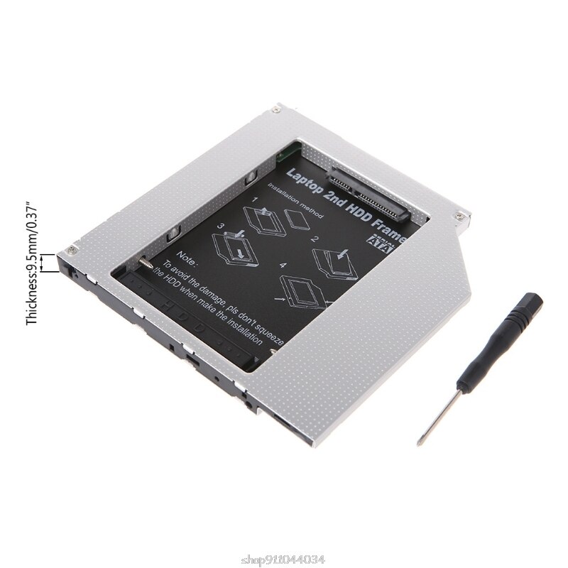 Disco Duro Universal PATA IDE a 2 ° SATA HDD, 9,5mm, módulo Caddy D11 20,