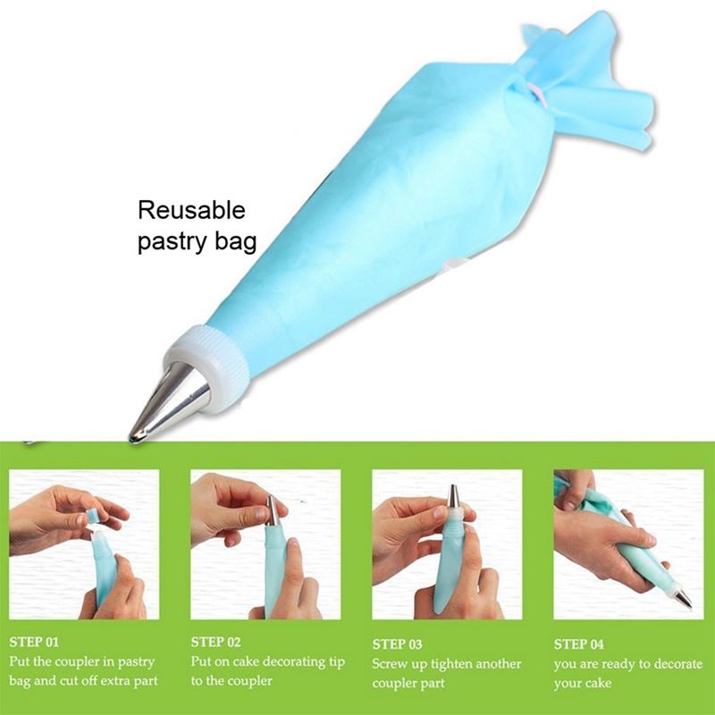 22Pcs/Set Cake Tools Stainless Steel Baking Accessories Cake Supplies DIY Baking Tools Accessories