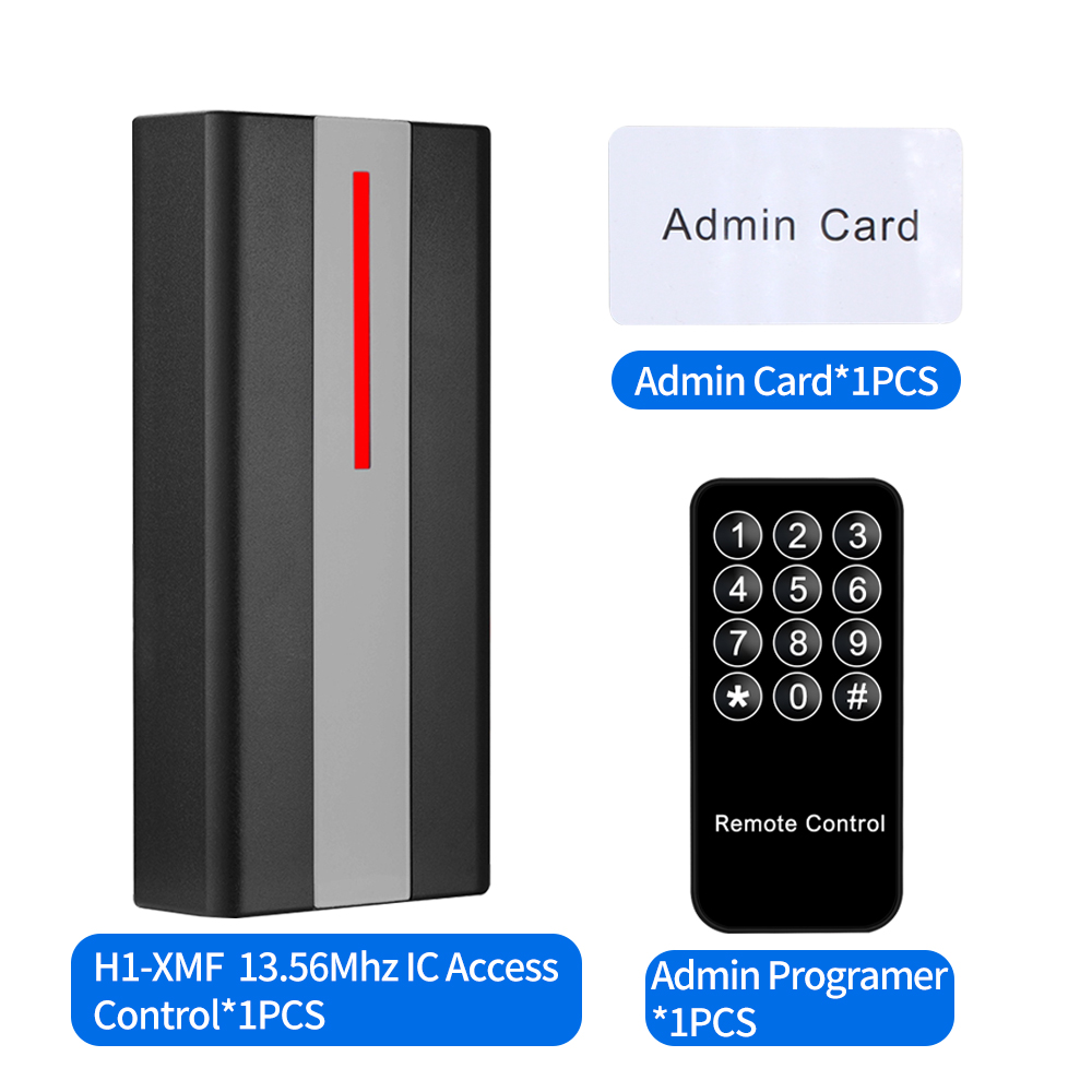 Stand Alone RFID Access Control Machine Proximity Card Reader Entry Door Opener IP68 Waterproof 3000 Users Wiegand Input Output: Lavender