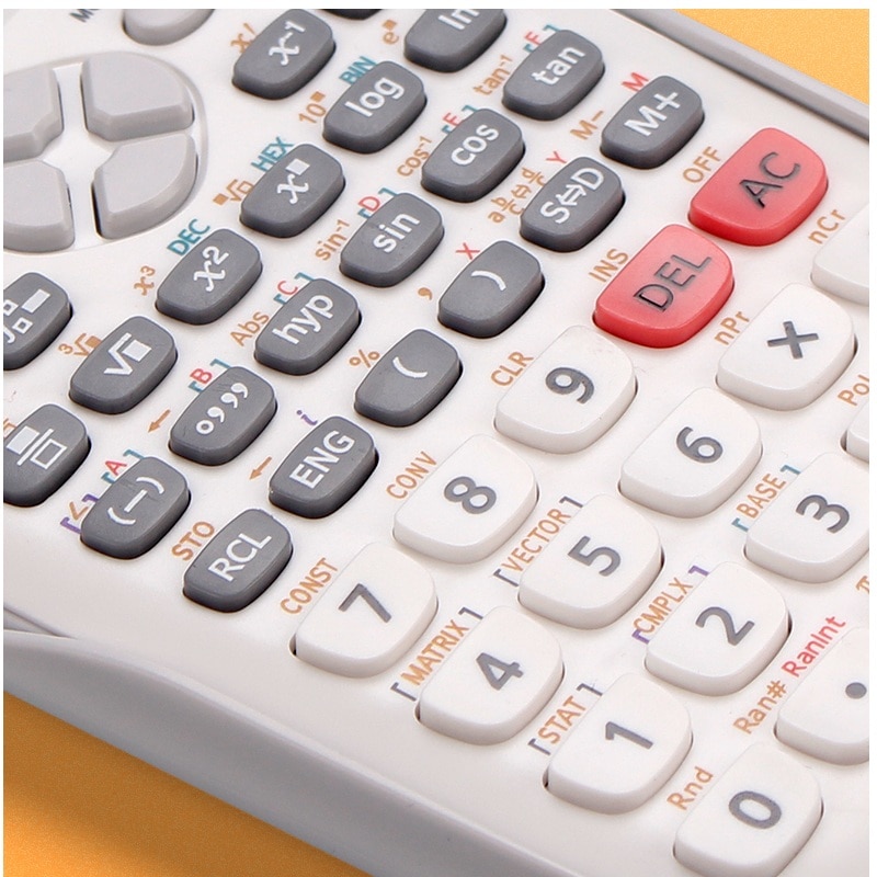 FX-991ES-C-calculadora científica Original, dispositivo con batería solar de dos vías para la Oficina y la escuela, 471 funciones