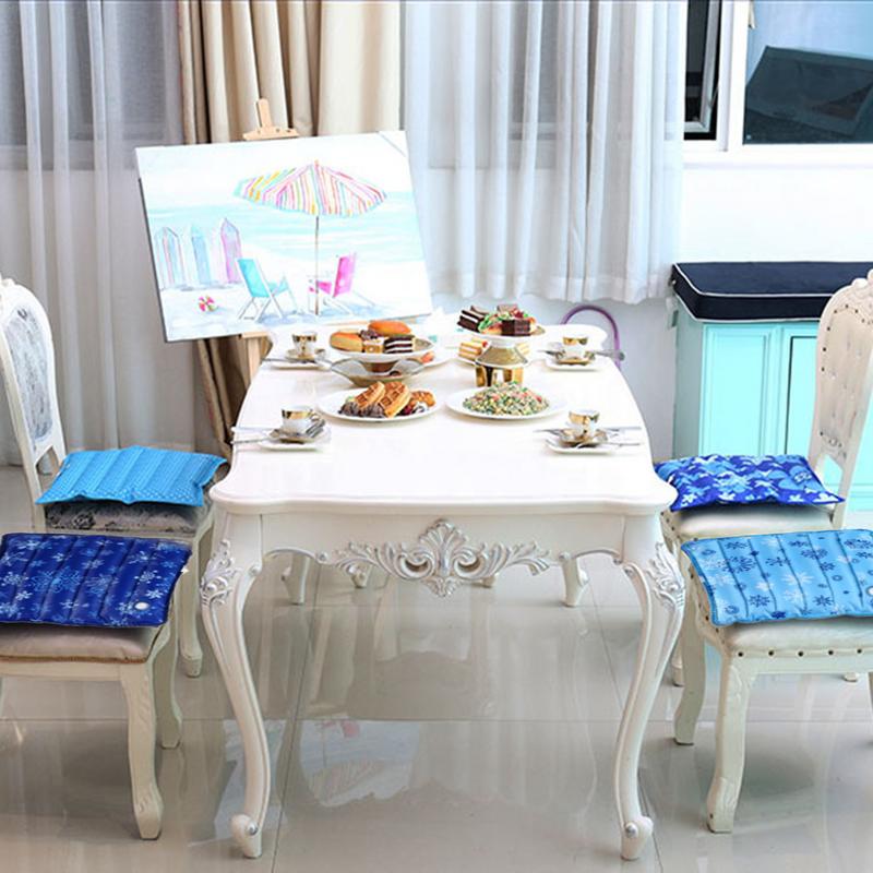 Cojín de enfriamiento de agua helada grueso para verano, cojín para silla de Casa impermeable, fresco, cojín para silla de casa, cojín para asiento con bolsa de agua