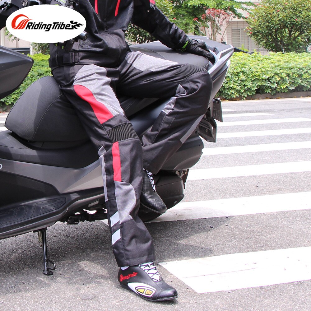 Männer Motorrad Hosen Vier Saison Wasserdicht Atmungsaktiv Warme Motocross Rally Reiter Reiten Schutz Hose mit Kneepads HP-12