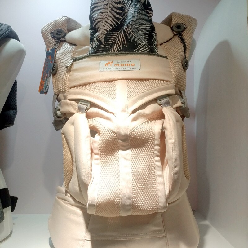 360 Adjustable At All Stages Ergonomic Baby Carrier Infant Hip Seat Carrier Sling Front Facing Backpacks for Baby Activity Gear: 10