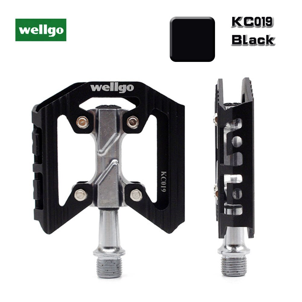 Wellgo M20-9/16 Inch Alloy ATB/Trekking Sealed Pedal In Black