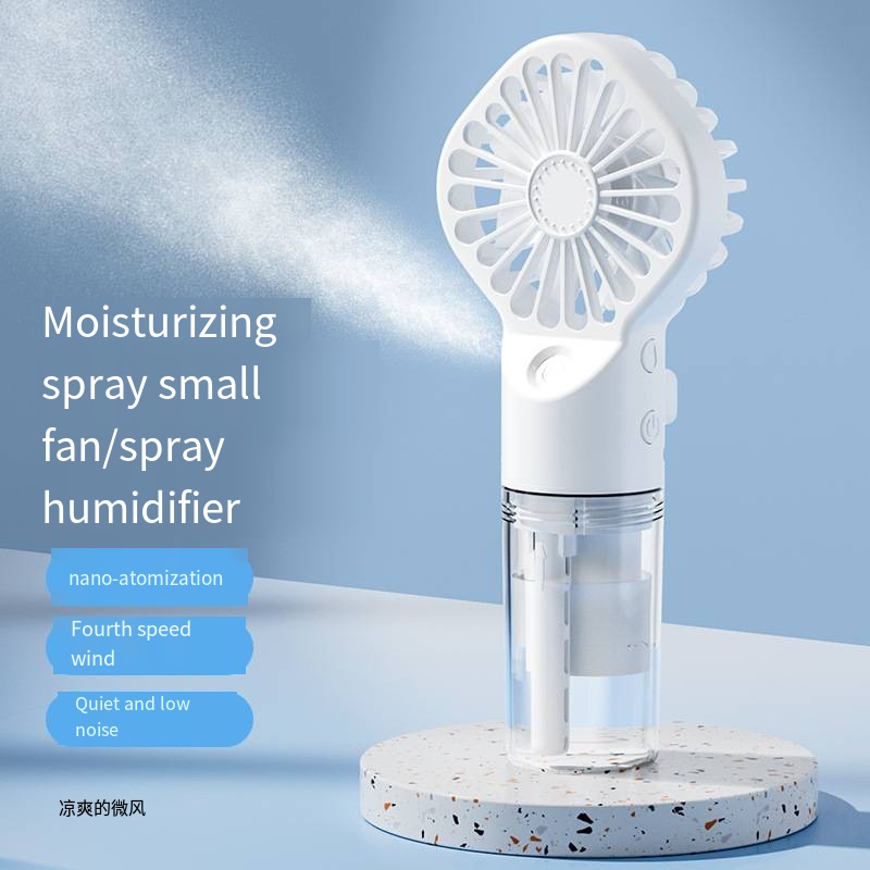 Neue Modelle Handheld Mini-Lüfter USB wiederauf ladbare tragbare Luftbe feuchter Nebel kühler Kühl sprühen Luftbe feuchter Lüfter für Zuhause/Büro/Wohnheim