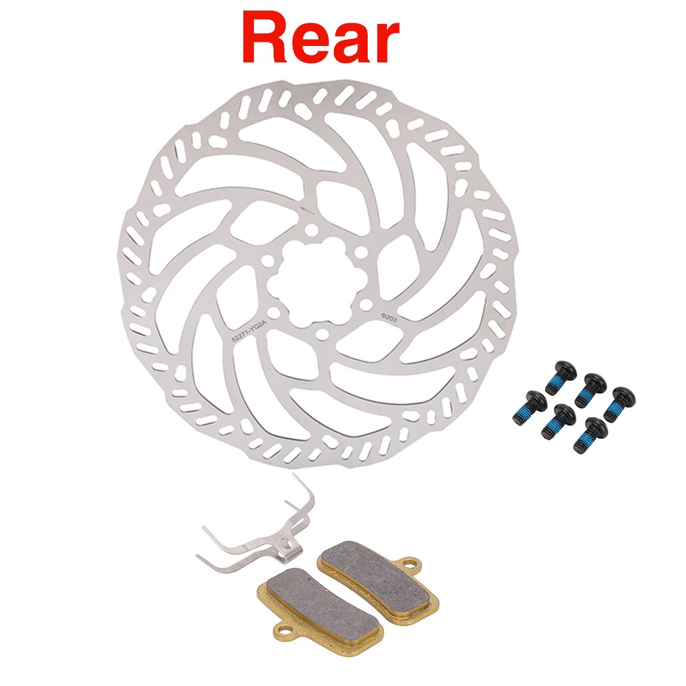 Motorcycle Front Rear Brake Discs Brake Pads For Sur-Ron Sur Ron Surron X S Off-Road Electric Vehicle: rear set