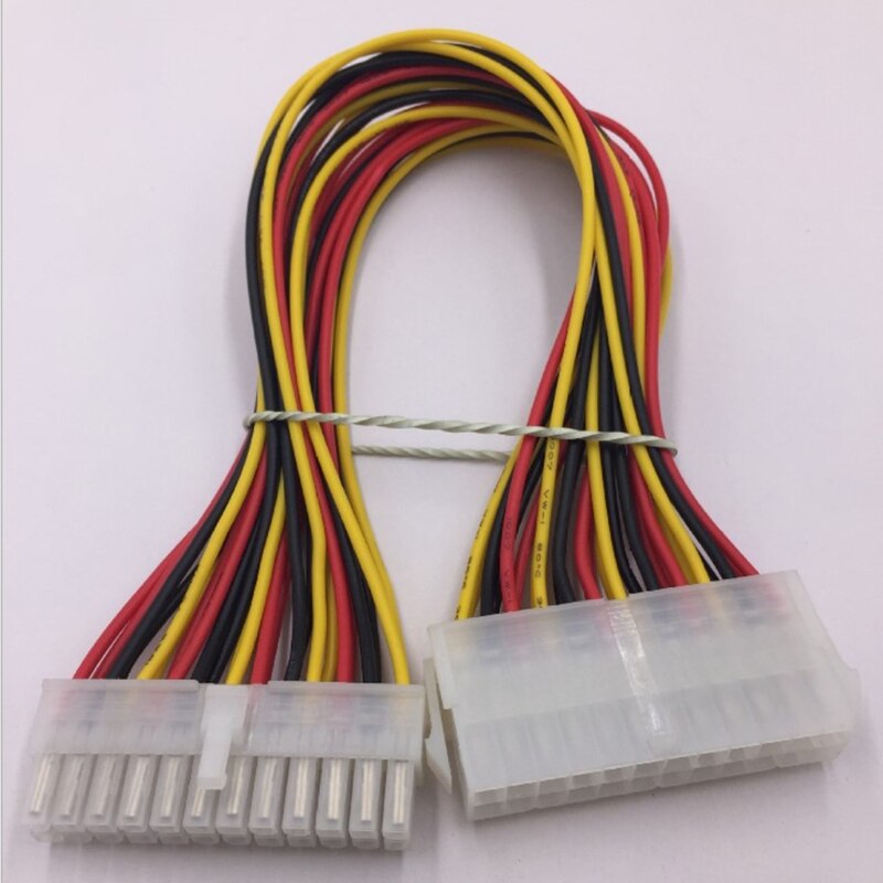 ATX 24p Power Output Extension Cable Synchronizer Computer Cable Adapter 30cm/11.81in T21A