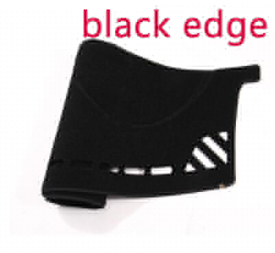 Estilo de coche cubre salpicadero Dash Mat sombra del tablero para Mitsubishi Outlander P-HEV , , , , , , RHD: Black