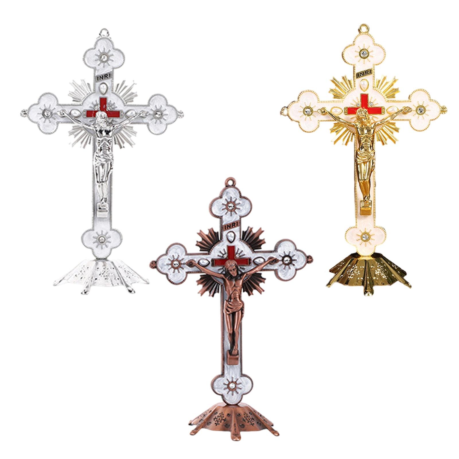 Kruisbeeld Muur Kruis Christelijke Altaar Cross 8 "Wall Decor Jesus Cross Voor