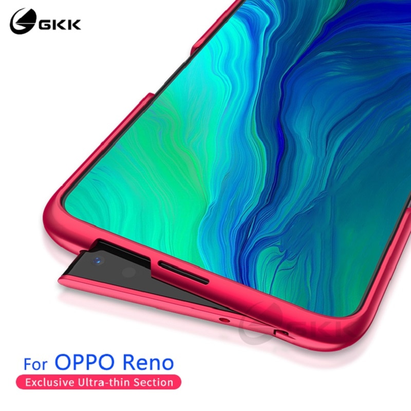 GKK Slim Original Case For OPPO Reno 2 ace Case 2 in 1 Full Protection Anti-knock Back Matte PC Cover for OPPO Reno 2 ace Coque