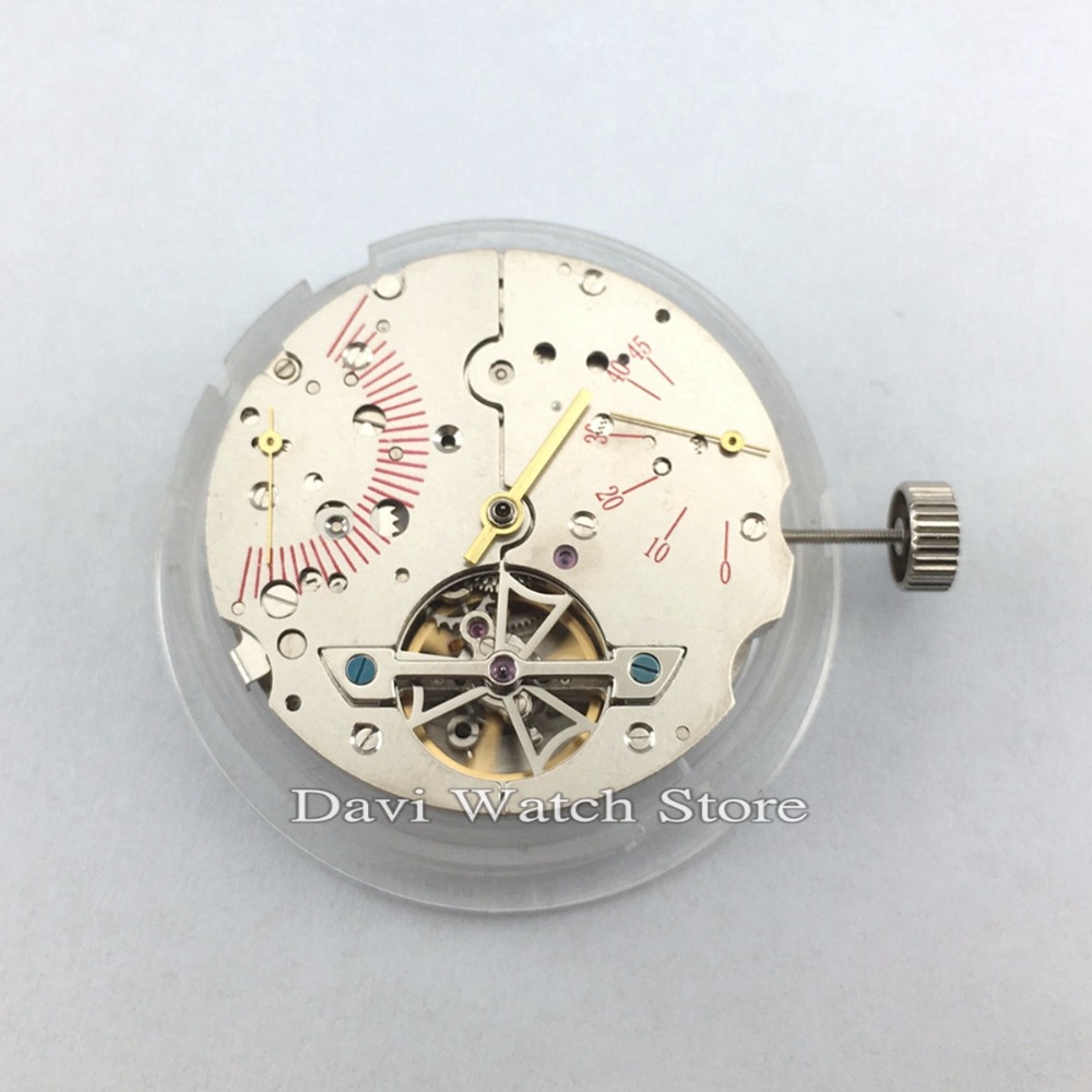 Parnis Seagull 2505 automatic (self-winding) date power reserve movement