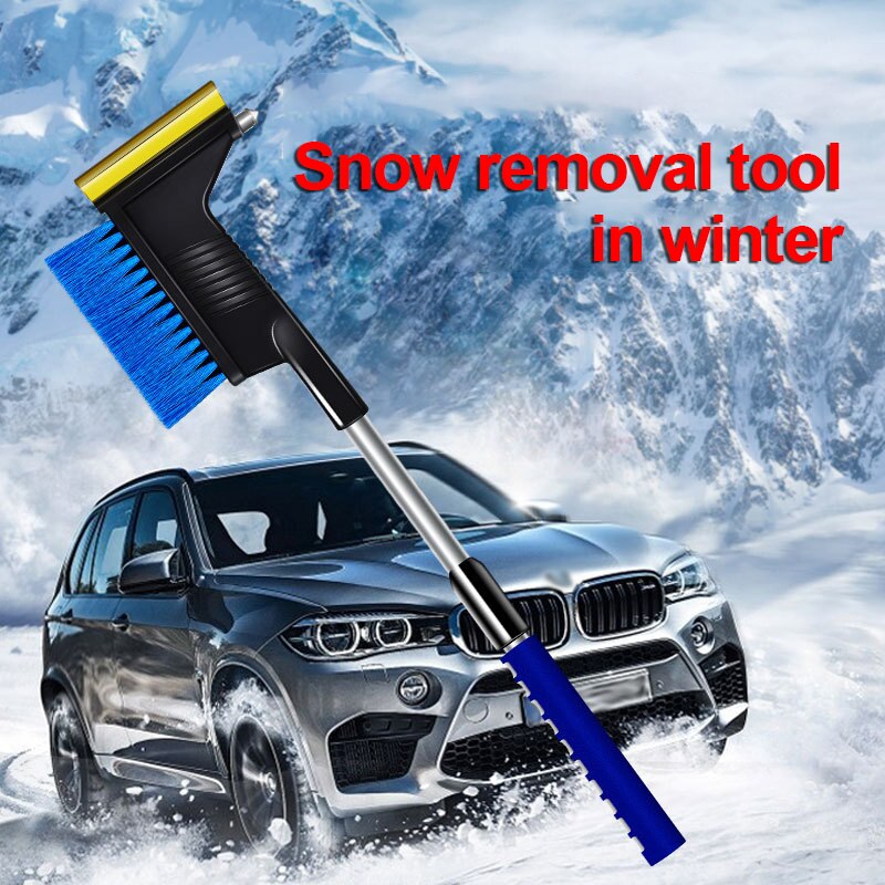 Auto Auto Fahrzeug Schnee Eis Für Schaber Snobroom Snowbrush Schaufel Entfernung Pinsel Winter Schnee Schaufel Blau Pinsel