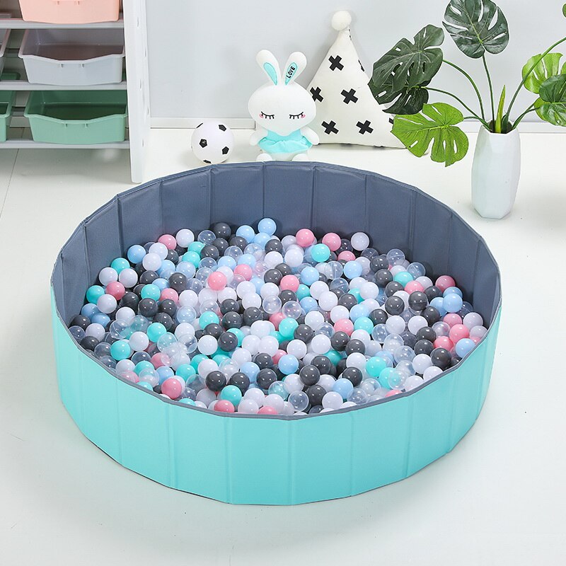 Foldable Dry Pool Infant Ball Pits Plastic Baby Ball Pool Playground Toys For Children Folding Fence Room Decor Birthday