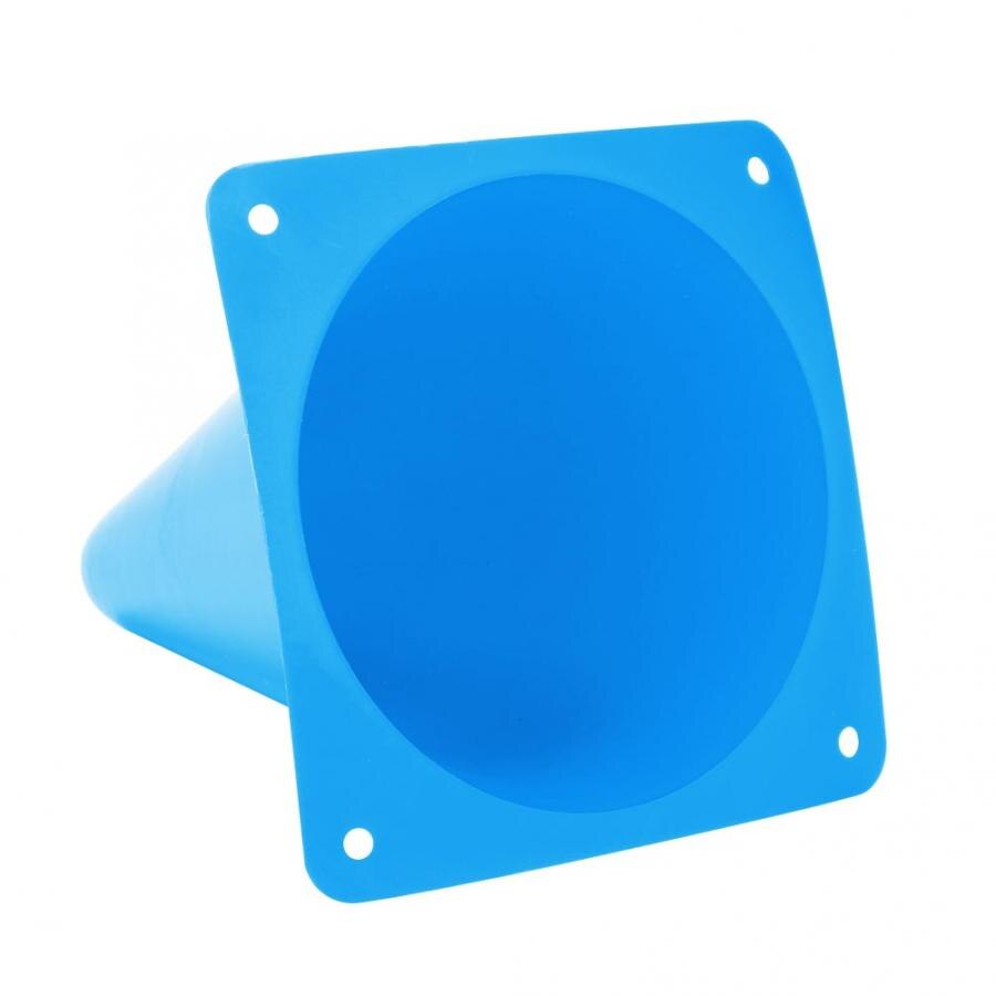 Cono de entrenamiento de fútbol de 18cm, Entrenamiento de fútbol, barreras de fútbol, marcador de plástico, accesorio, equipo de entrenamiento, 6 uds.