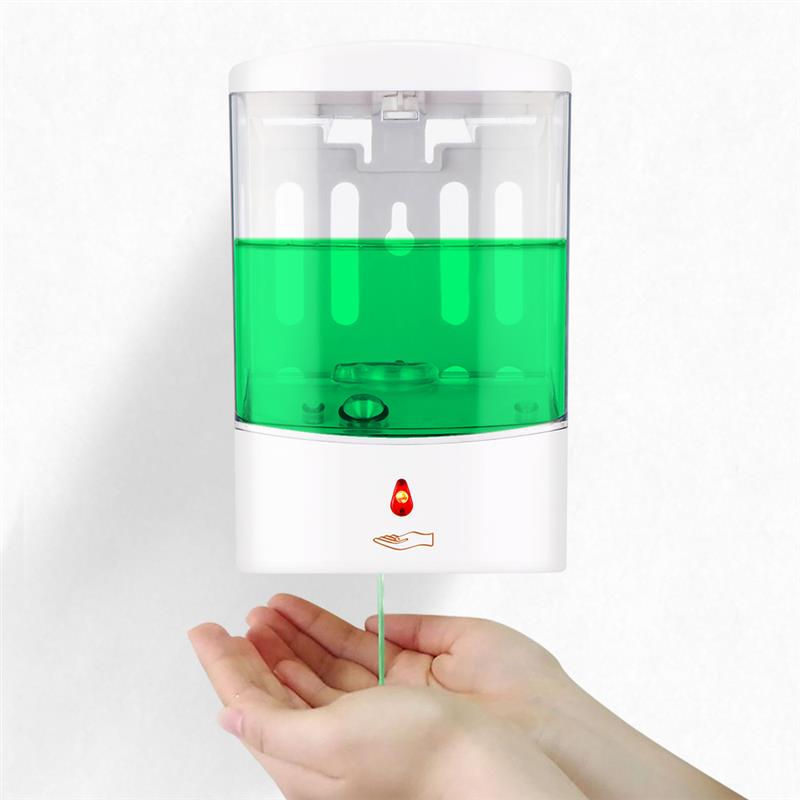 Soap Dispenser Pump Automatic Liquid Soap Dispenser Infrared Smart Sensor Touchless Foam Shampoo Dispensers For Kitchen Bathroom