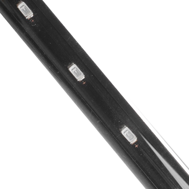 Fita de luz led para aquário, submersível, à prova d'água, com plugue eur, para decoração subaquática, com prendedor