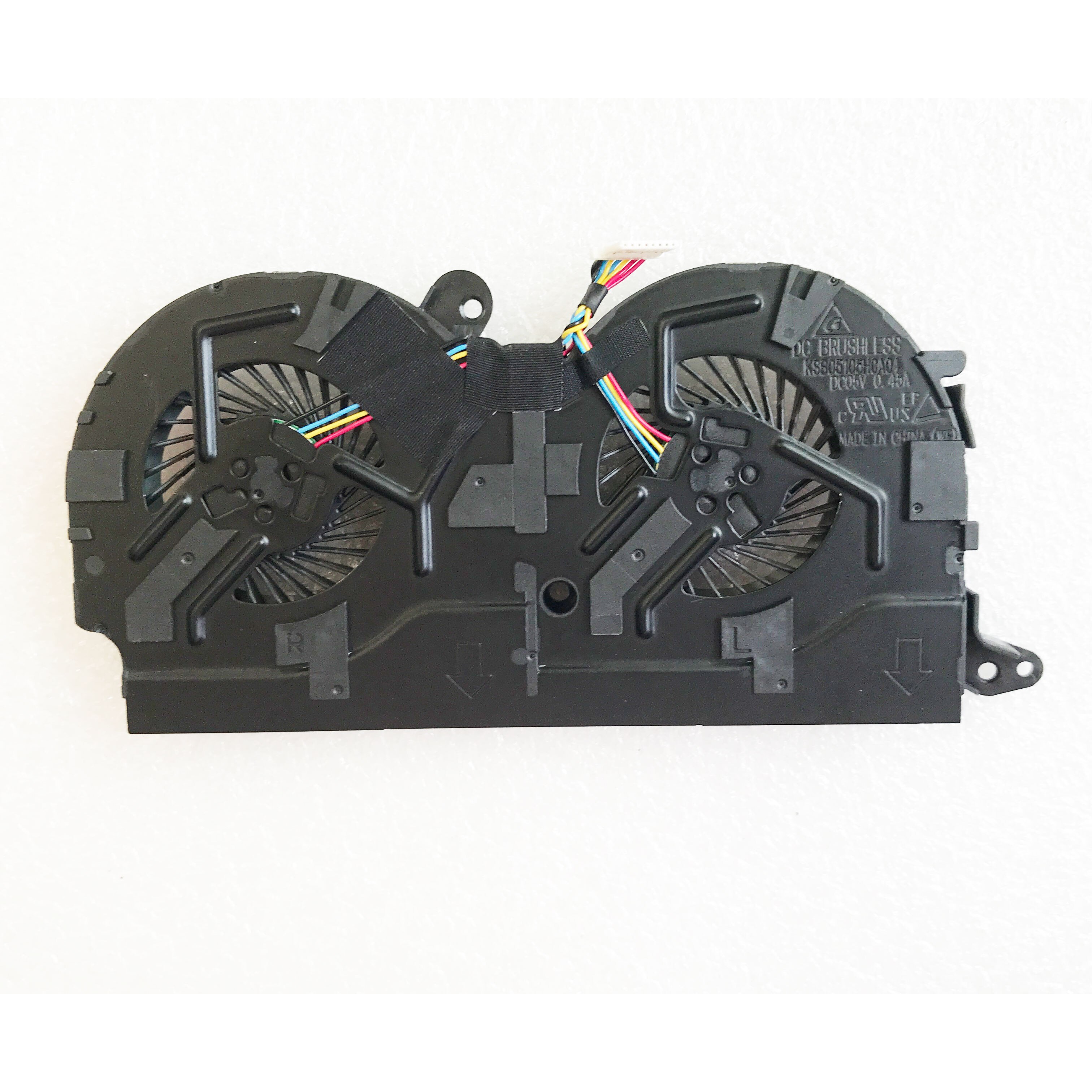 Original til lenovo  y40-80 y40-70 y50-70 y70-70 5 h 40 h 13361 bærbar kølelegeme med blæser  at1880010 s 0 dc28000 etd 0: Ventilator
