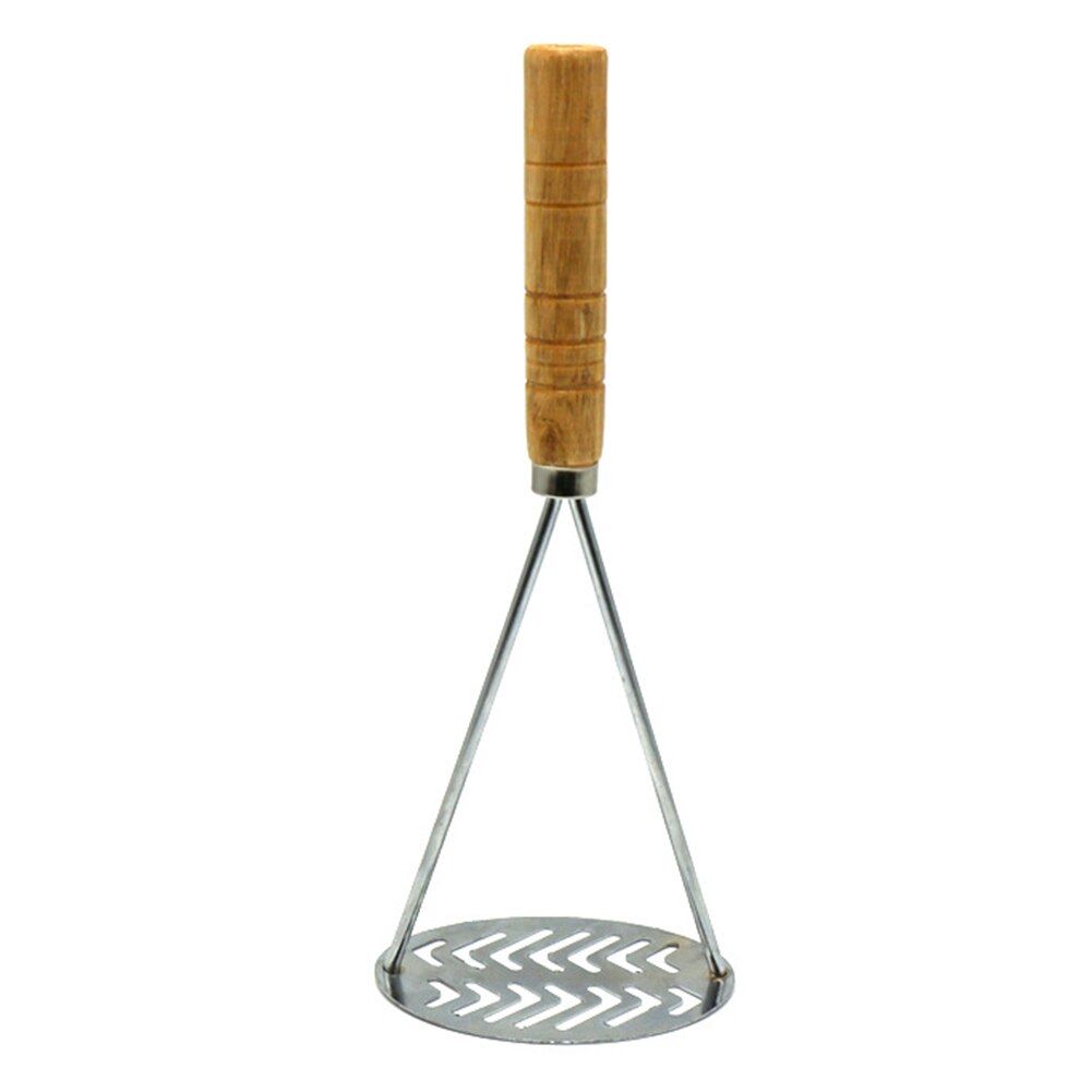 Stainless Steel Potato Masher With Broad Mashing Plate For Smooth Mashed Potatoes Fruit Vegetable Tools Press Crusher: Light Green