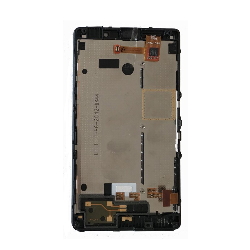 Original Für Nokia Lumia 820 LCD Anzeige mit berühren Bildschirm Digitizer Montage Mit rahmen