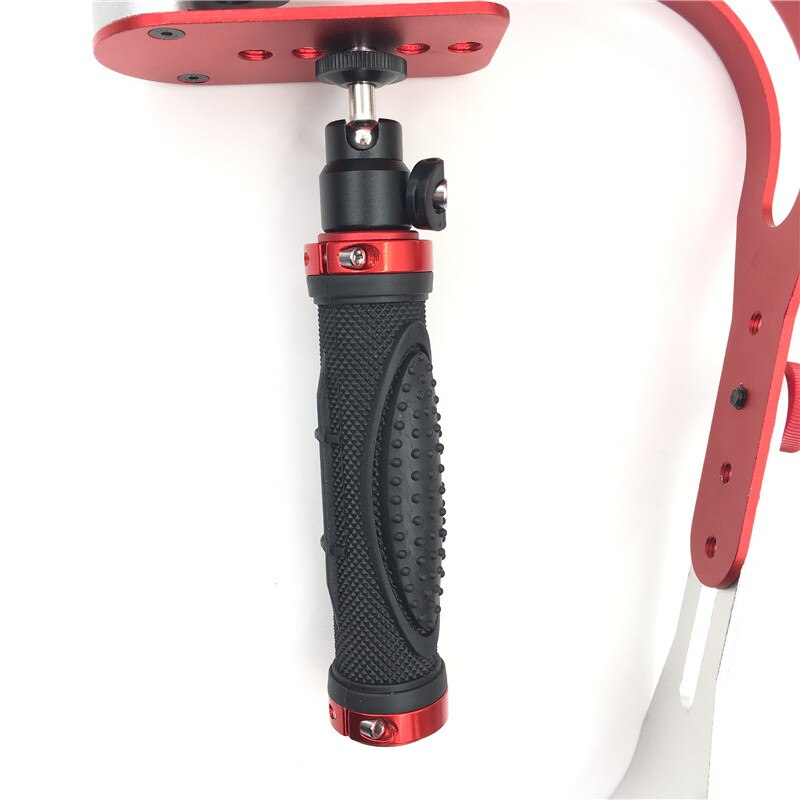 Estabilizador de cámara Digital de aleación de aluminio para Gopro, Mini videocámara de mano, Steadycam de vídeo móvil DSLR 5DII Motion DV Steadycam