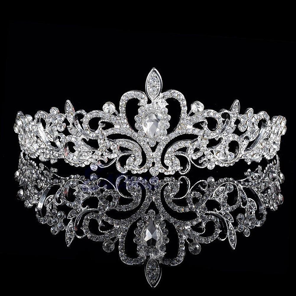Lovely Princess Headwear Toddlers Bandage Crystal Rhinestone Hair Crown Headband Baby Kid Girls Infant Hair Accessories