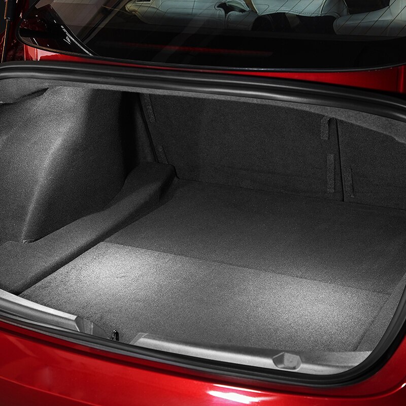 Luz LED de bienvenida para asiento de Interior de coche, bombilla LED modificada para equipaje, Bombilla de maletero para Tesla modelo 3, accesorios