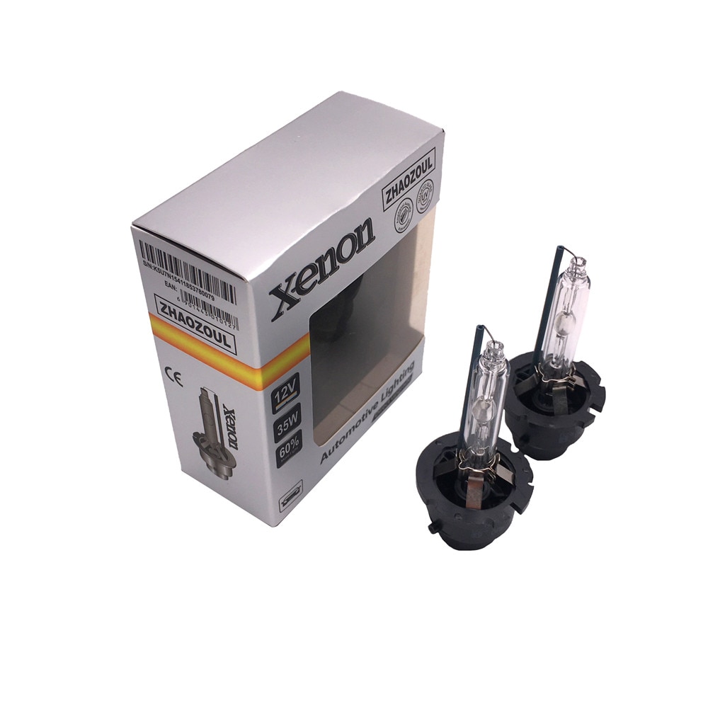 2 stk  d2s 4300k 6000k 8000k billykter xenon hid pære lampe til bmw  e63 e65 e46 e60 e85 e53 vw golf 4 iv